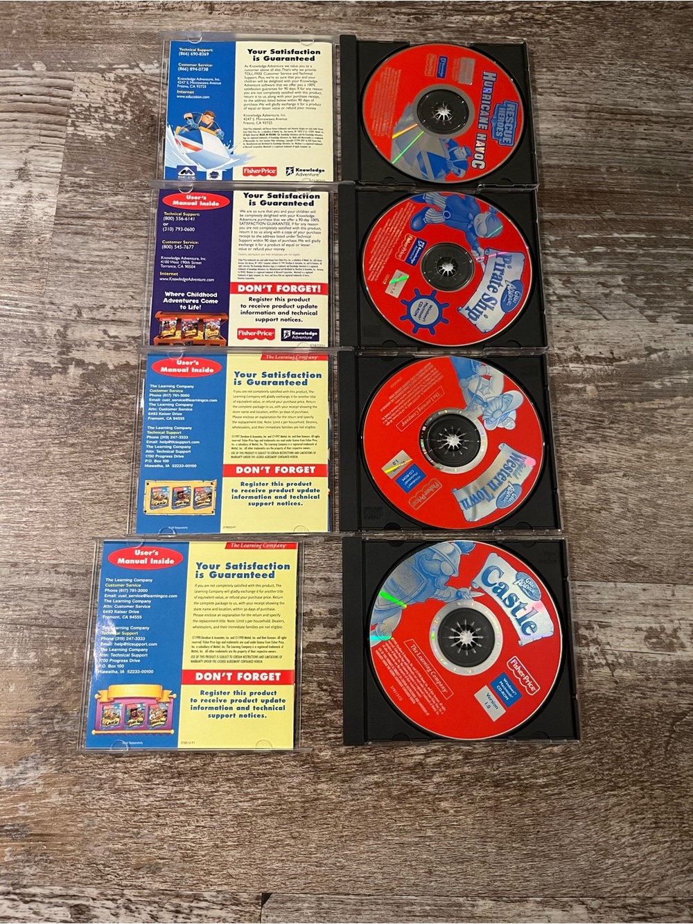 Fisher-Price Kids CD/PC Learning Game Set, untested - Picture 12 of 12